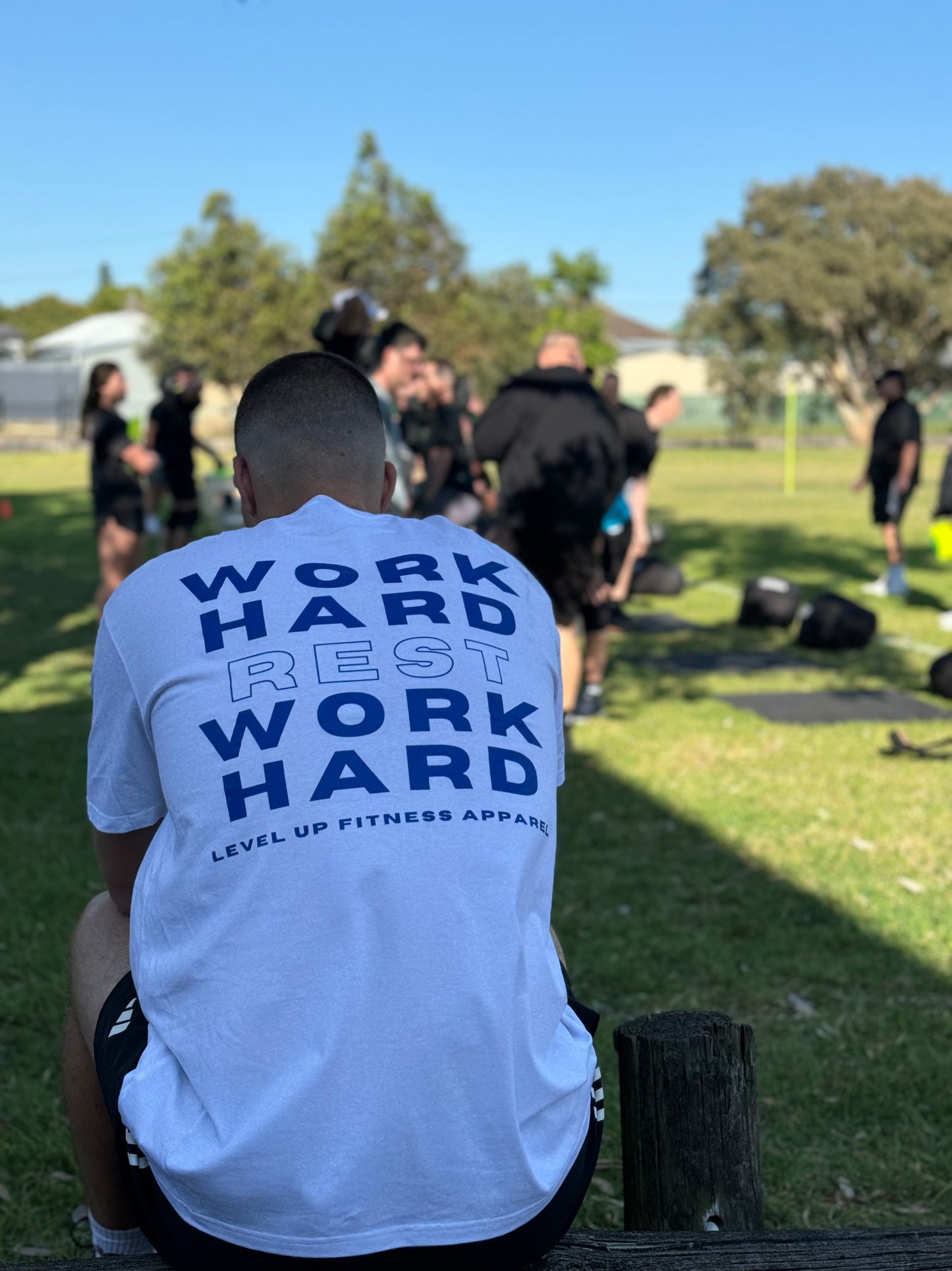 Unisex Work Hard Tee