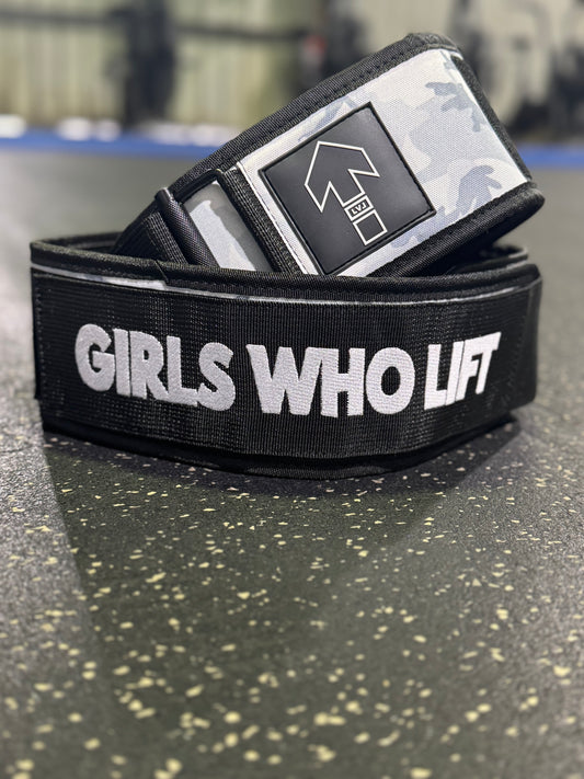 “Girl Who Lift” Lifting Belt