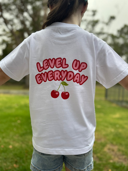 Level up Everyday Cherry Tee